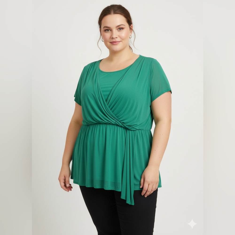Emerald Green Blouse